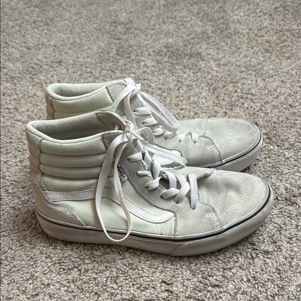 Vans Off The Wall White High-Top Sneakers